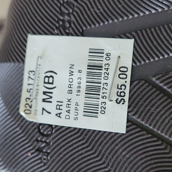 Worthington faux snakeskin opened toe heels/sandals. NWT size 7 - Picture 6 of 7